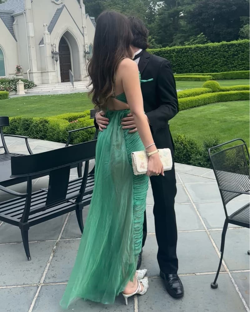 Green Maria Lucia Hohan Gown - Image 3