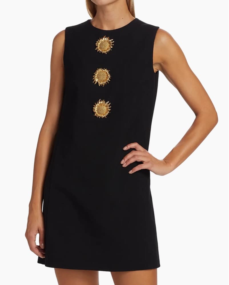 Oscar De La Renta Sunflower Brooch Mini  - Image 5