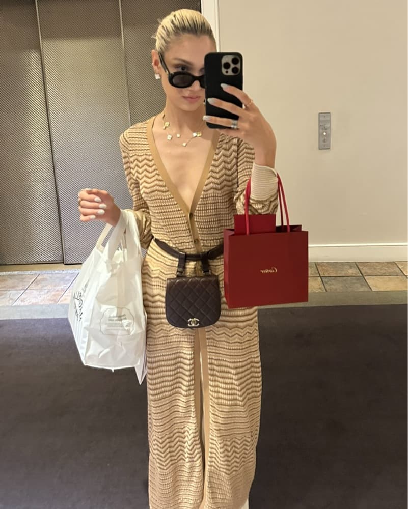 Brown Chanel Belt Bag - Image 3