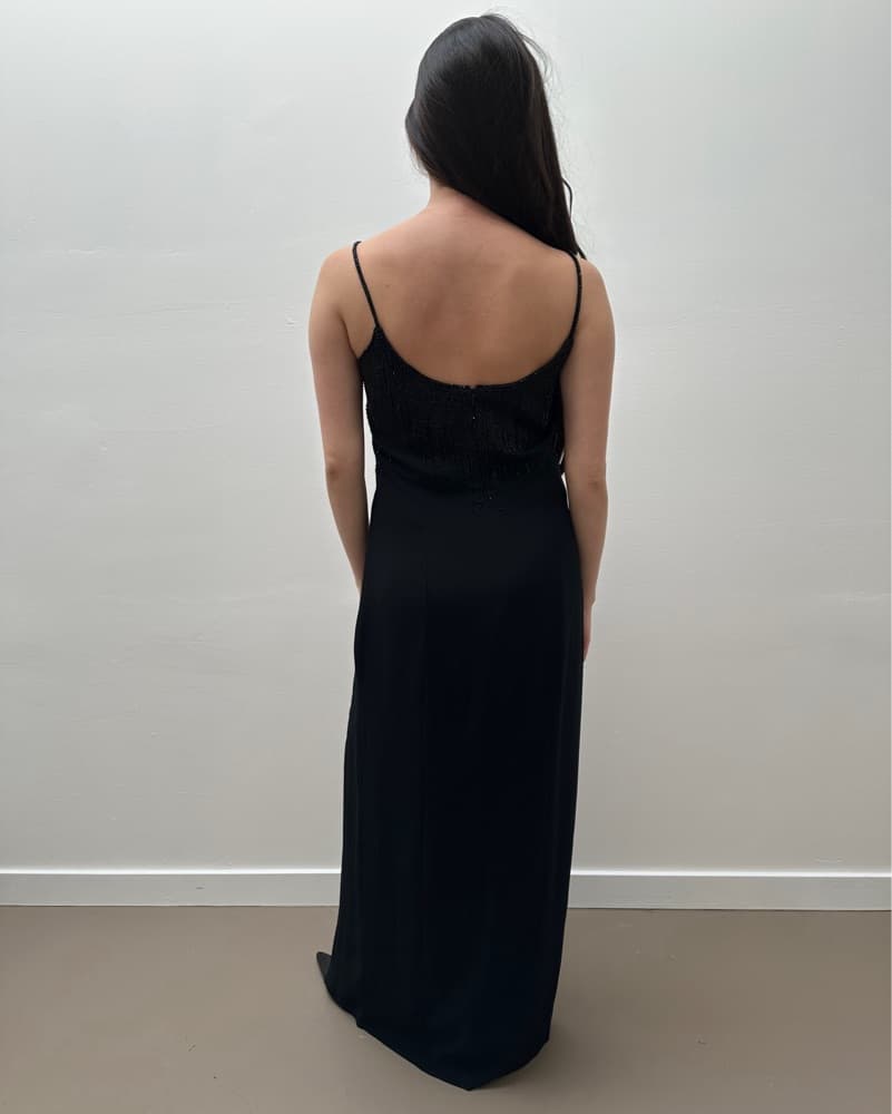 Oleg Cassini Beaded Gown  - Image 2