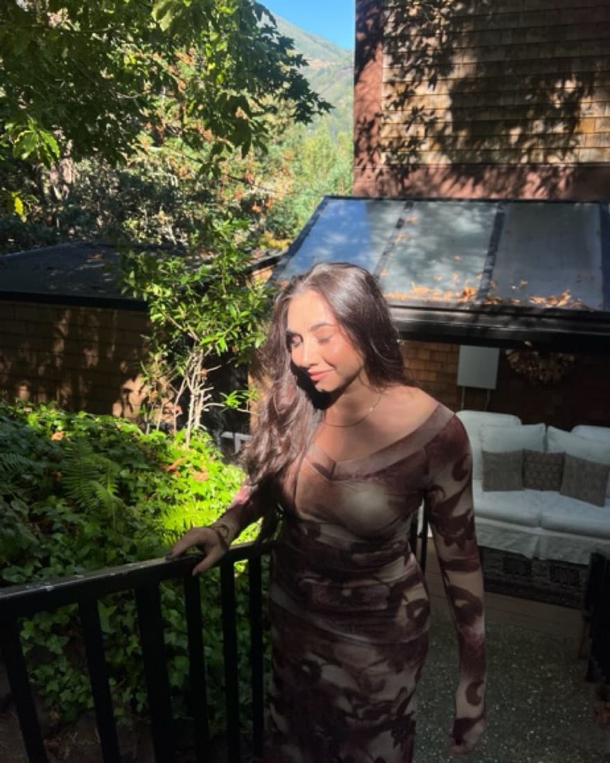 Brown Maxi Dress - Image 2
