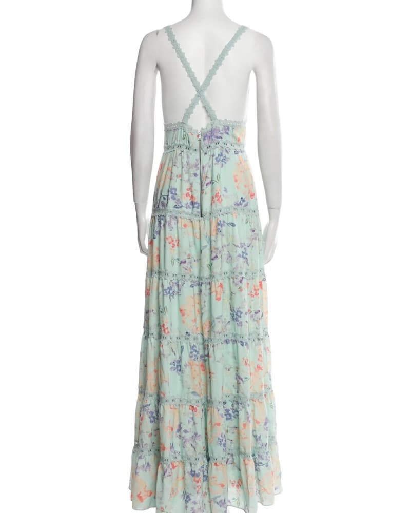 Alice & Olivia Floral Maxi Dress - Image 2