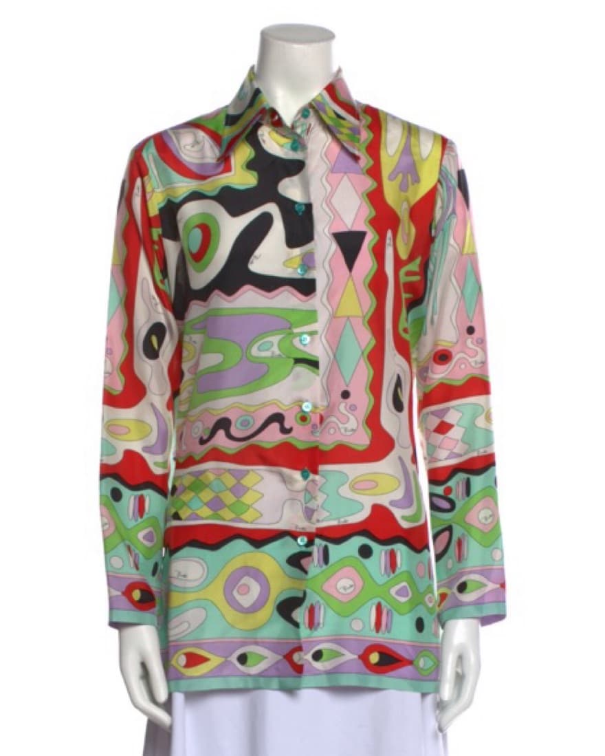 Pucci Silk Printed Tunic - Image 1
