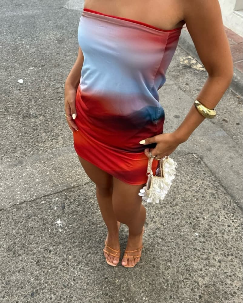 Feners Mini Dress x Maxi Skirt - Image 2