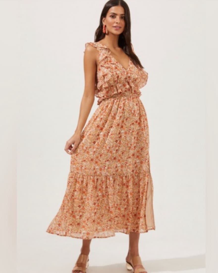 ASTR The Label - tie back floral dress - Image 3