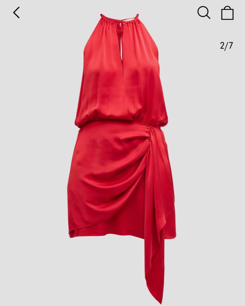 Ramy Brook Marcelle Halter Mini Dress - Image 2
