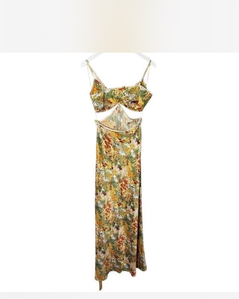 Vibrant Floral Maxi Dress - Image 2