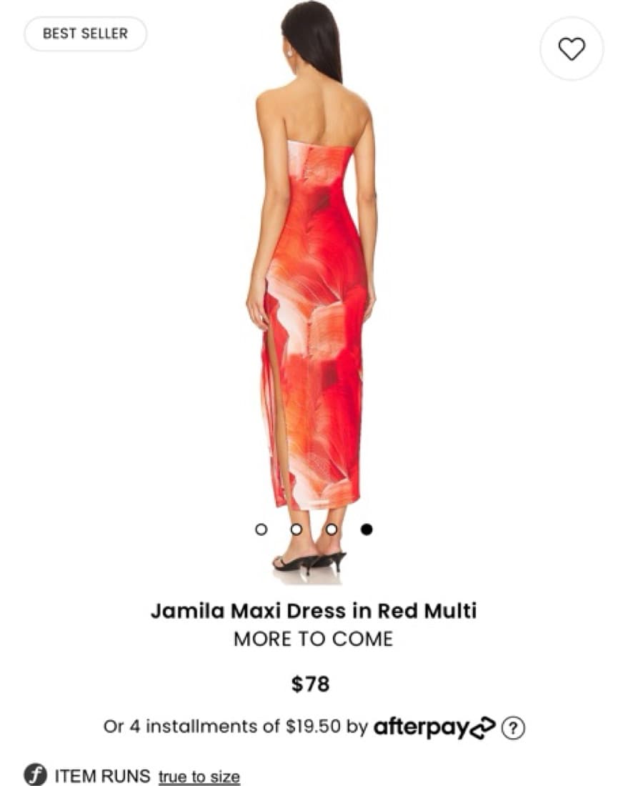 Revolve - More To Come Red Dress - Image 3