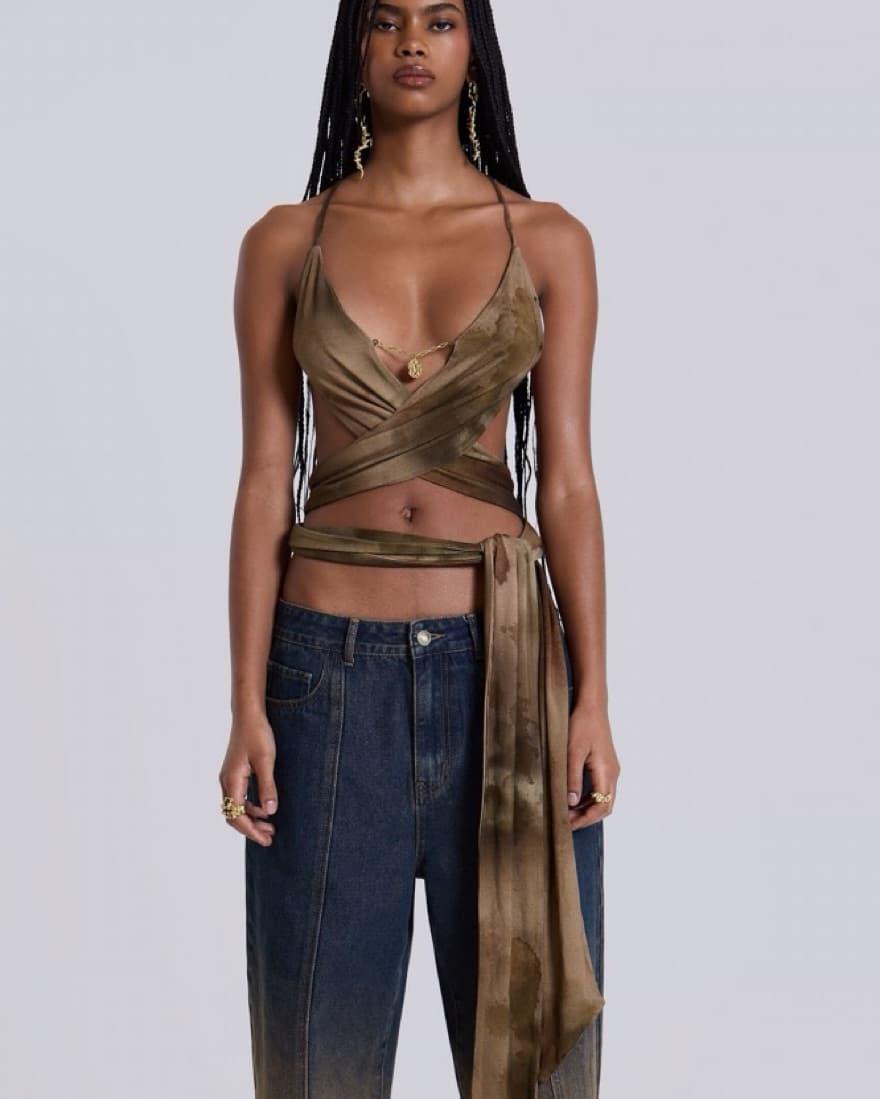 Jaded London Ayla Backless Top - Image 3