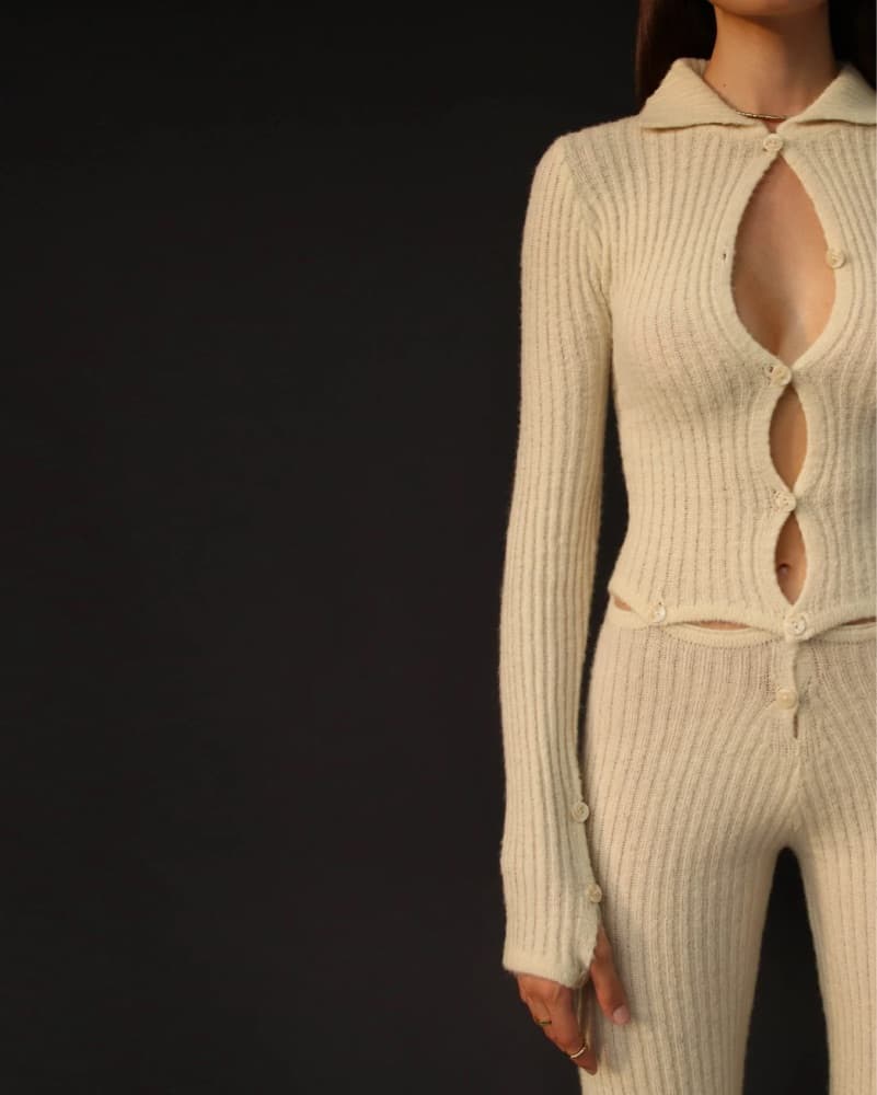 Soft Knit Jumpsuit  - Image 3