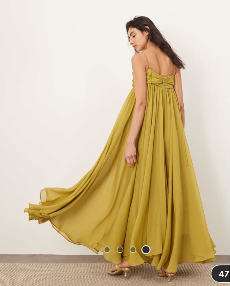 Chartreuse Gown   - Image 3