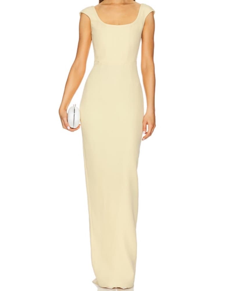Butter Yellow Gown - Image 1