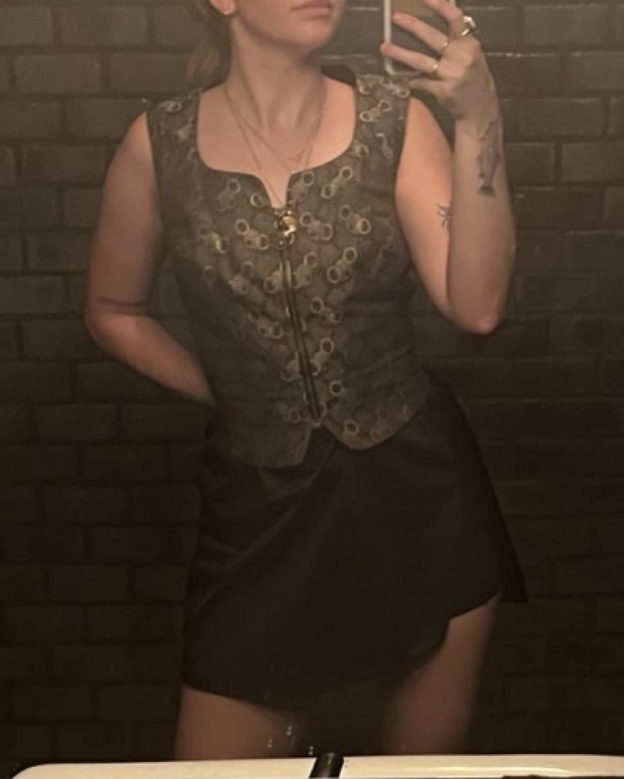 Vintage Equator Corset Vest! - Image 1