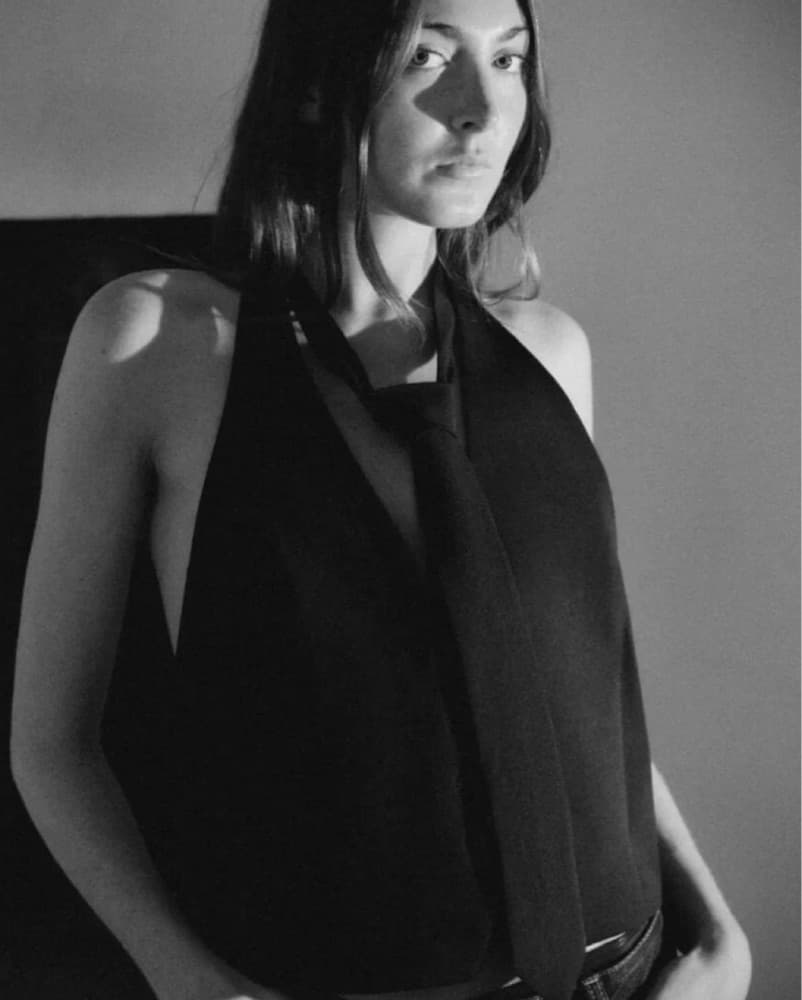 Zara Detachable Tie Vest - Image 2