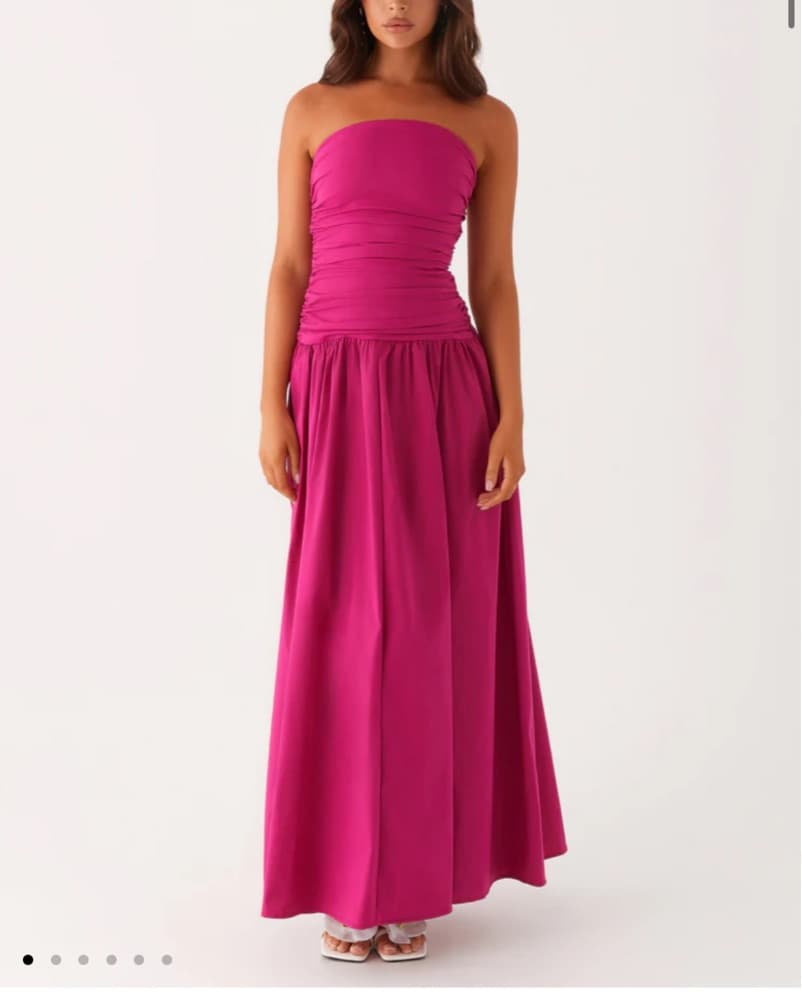 Peppermayo Carmel Maxi Dress-Fuchsia - Image 1