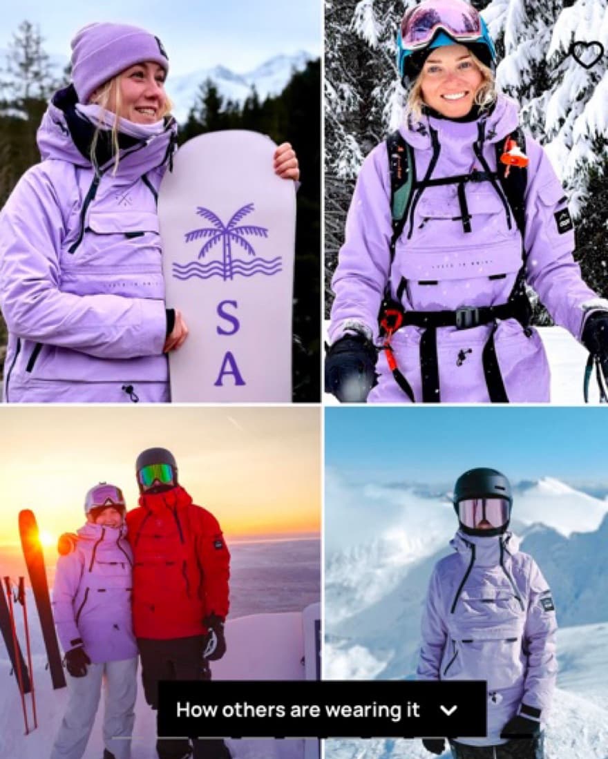 Dope Snow Purple Ski / Snowboard Jacket - Image 5