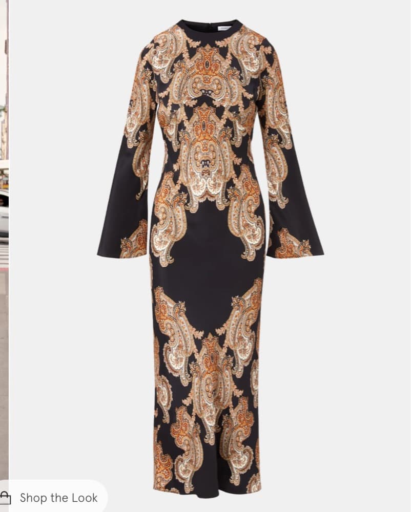 Veronica Beard Lupita Paisley Maxi Dress - Image 2