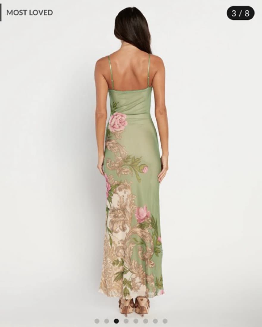 Tiger Mist Julianna Floral Maxi Dress - Image 3
