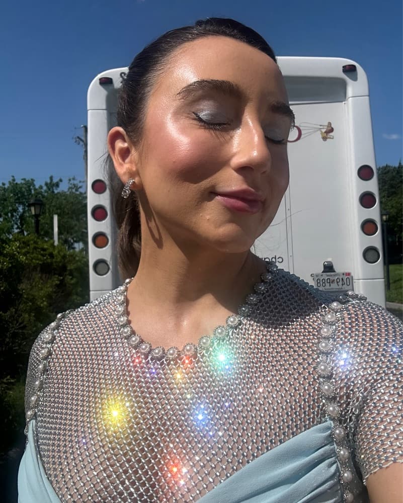 Self Portrait Powder Blue Dress  - Image 4