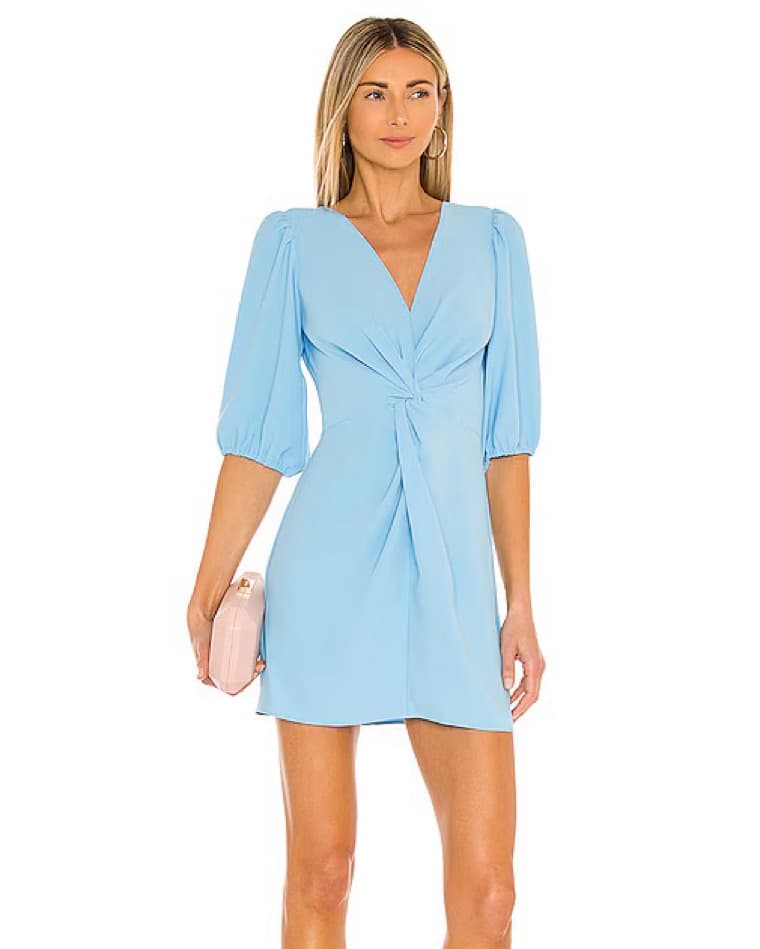Amanda Uprichard Susannah Dress Pacific - Image 1
