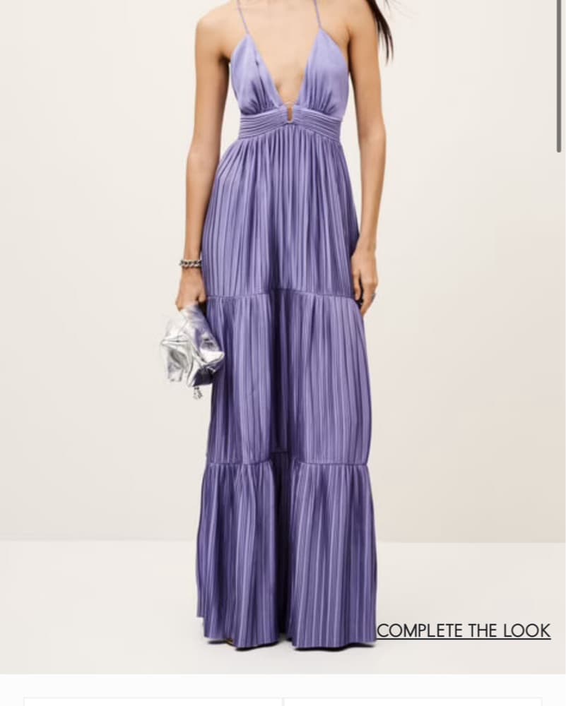 Ba&sh Wasta Dress purple - Image 1