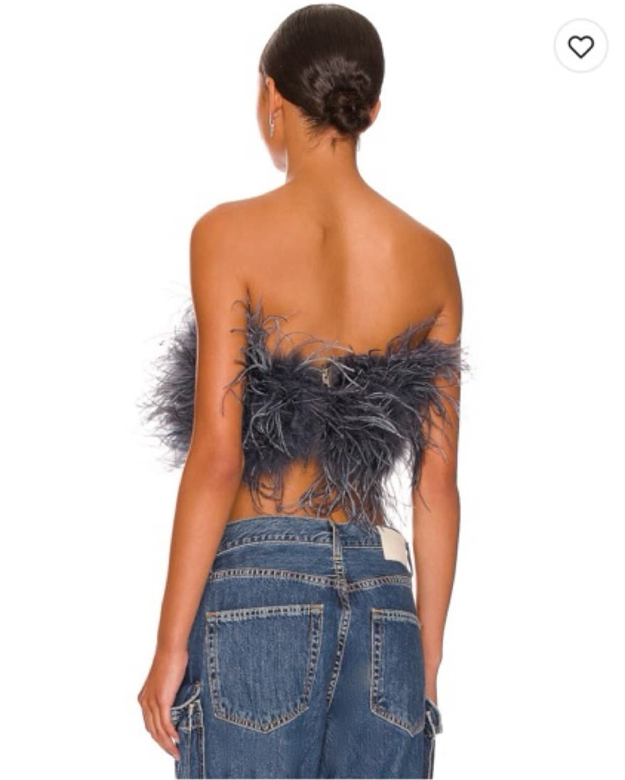Revolve LAMARQUE Zaina Top Smoked Blue - Image 2