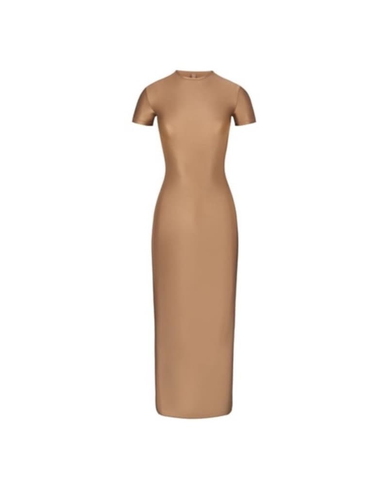Skims Shine Jersey Long Dress - Image 2
