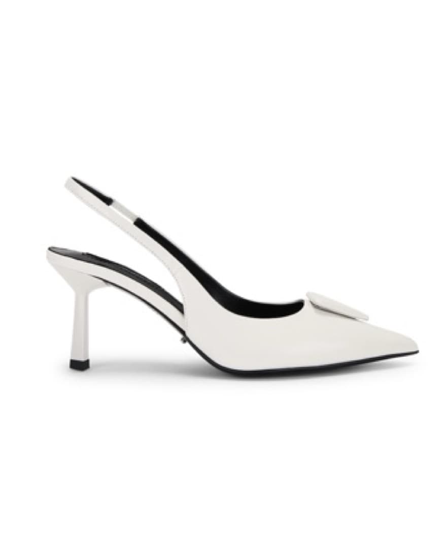 White Tony Bianco Bertie Slingback Pump - Image 2