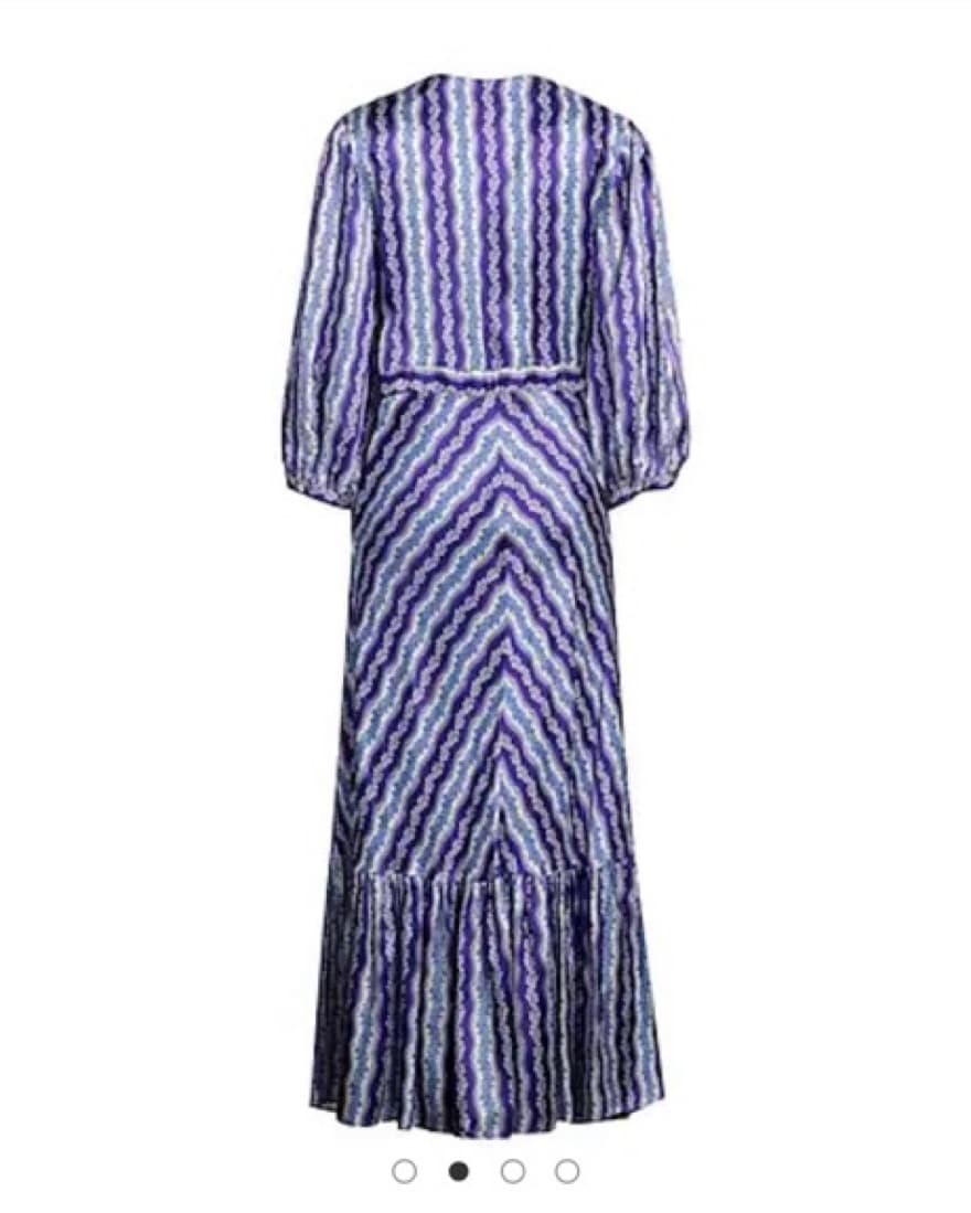 Sandro Midi Silk Dress - Image 2