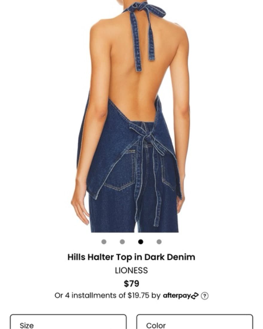 Lioness denim top - Image 2