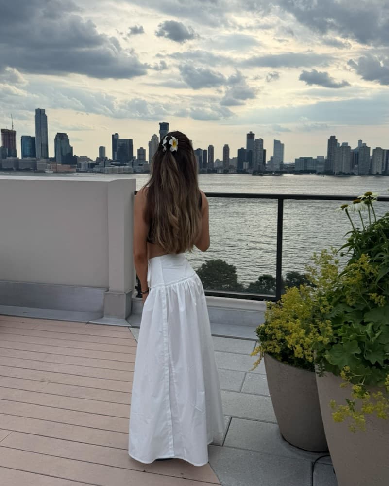 Mode Mischief White Maxi Skirt - Image 2