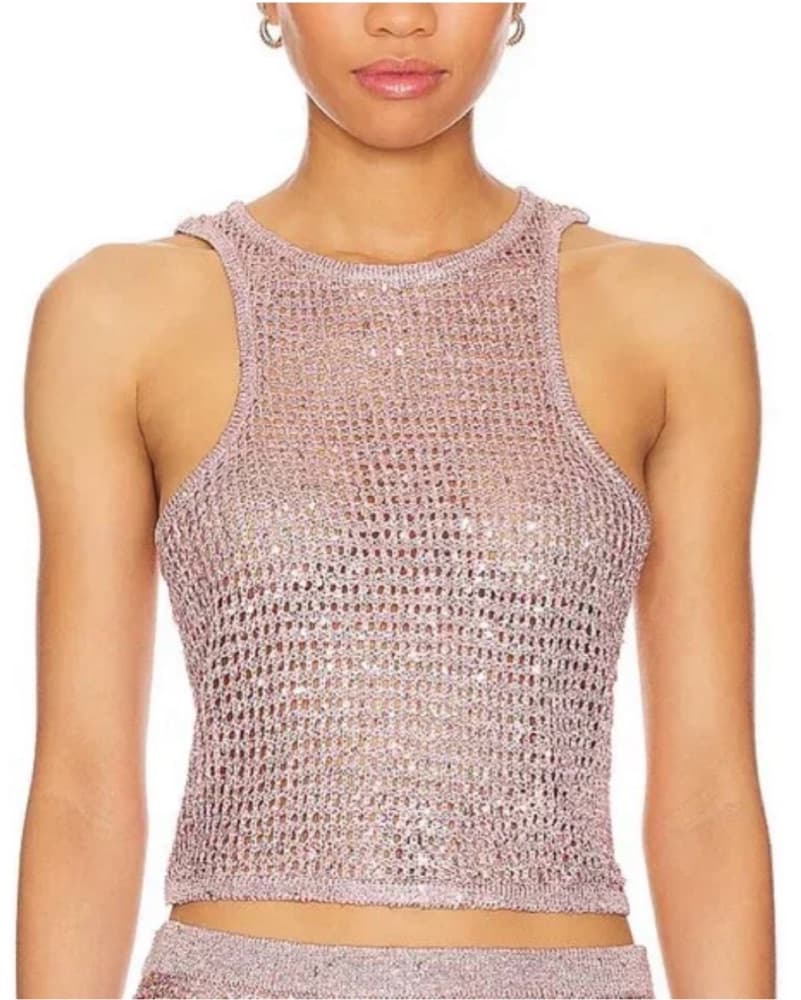 NWT Lovers and Freinds sequin tank💕 - Image 1