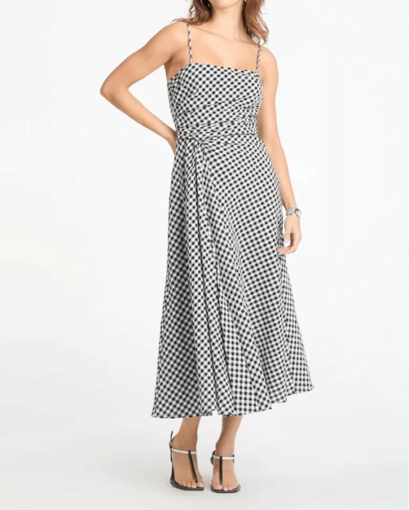 Tanya Taylor Gingham Dress - Image 1