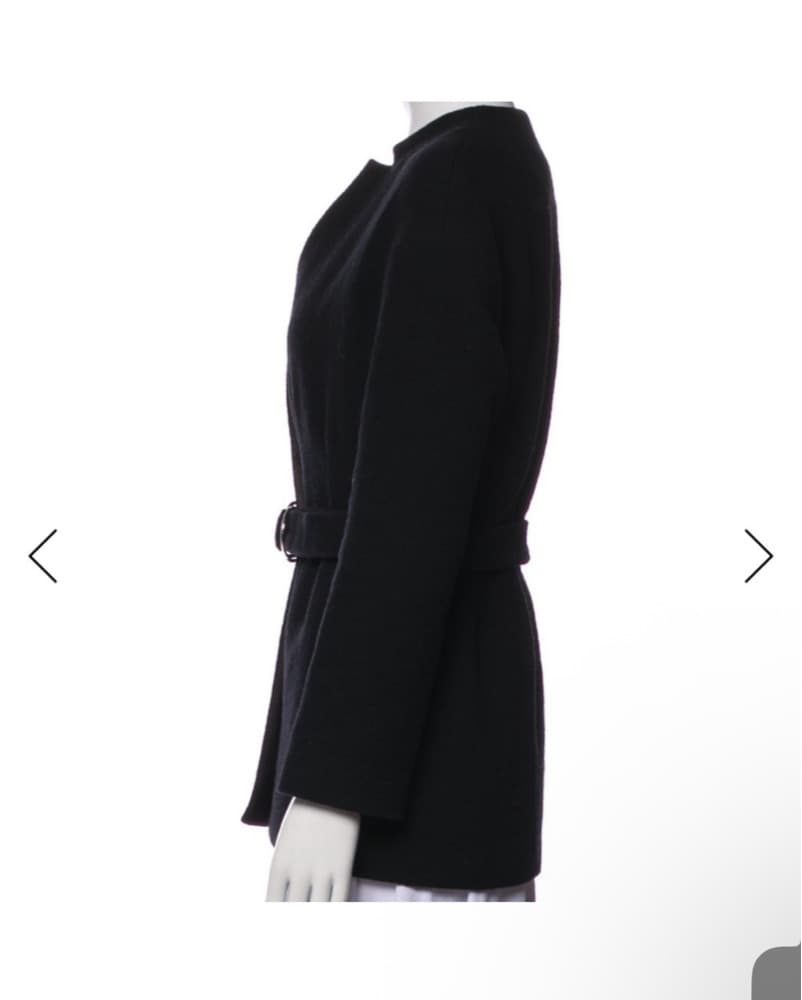 Maje Black Coat - Image 2