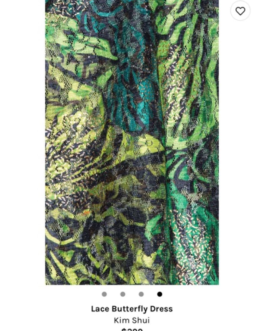 Kim shui Lace Butterfly Dress XS - Image 4