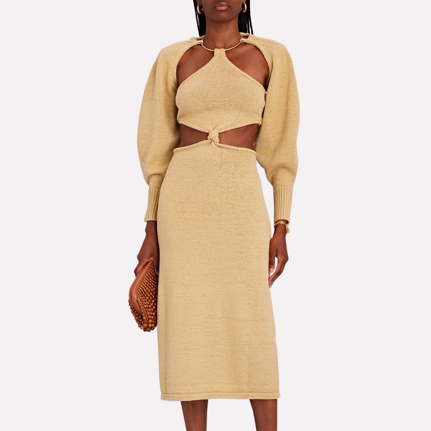 Cult Gaia Salima Knit Dress - Image 3