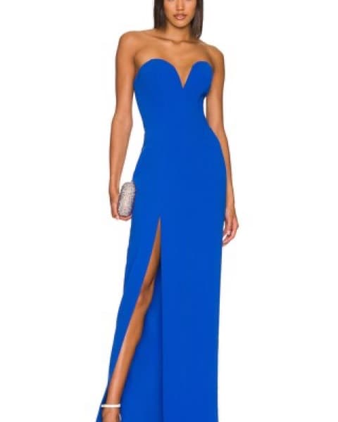 Blue Revolve Formal Dress - Image 2