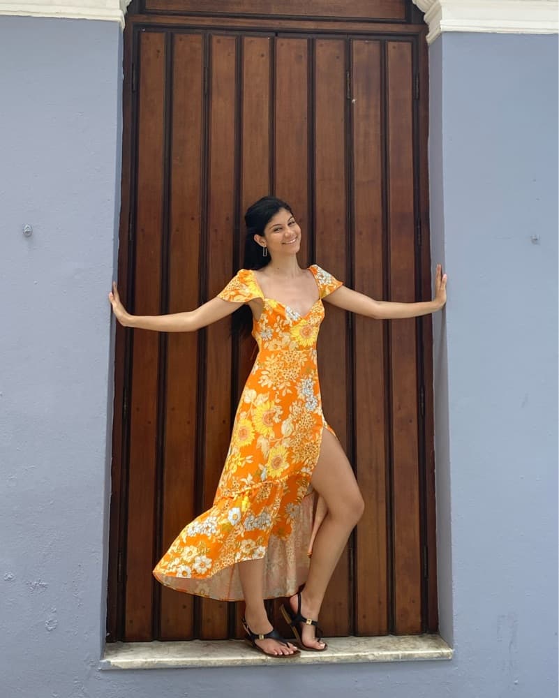 Flowery Dress - Image 1