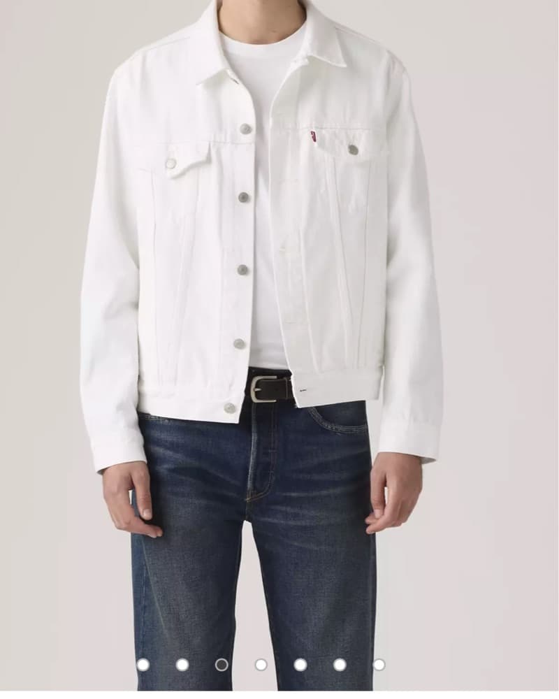 White Levi Jacket - Image 4