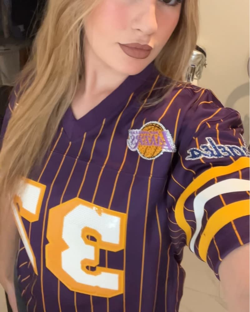 Mitchell & Ness x Dani Jo Lakers Jersey  - Image 3