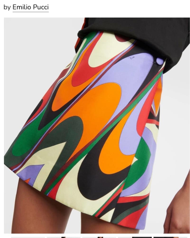 Pucci Wrap Skirt - Image 1