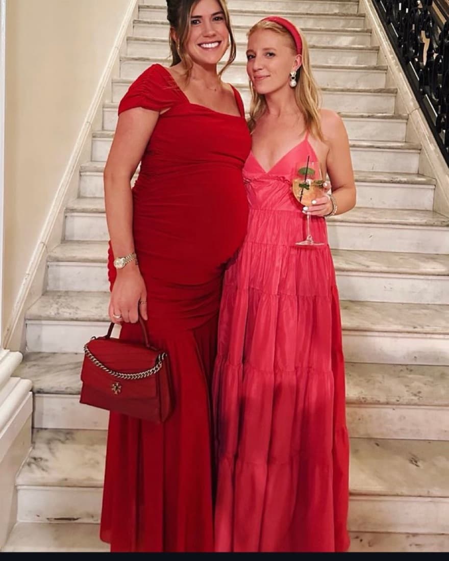 Long Pink Gown - Image 2