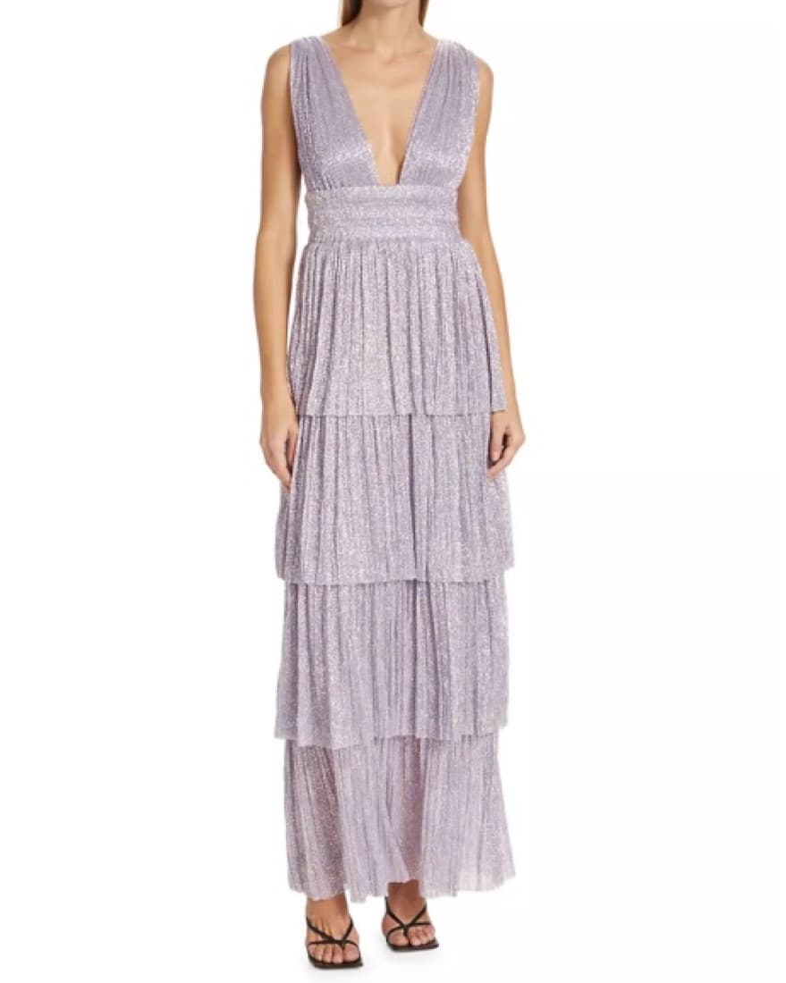 Shimmer Tiered Gown - Image 1
