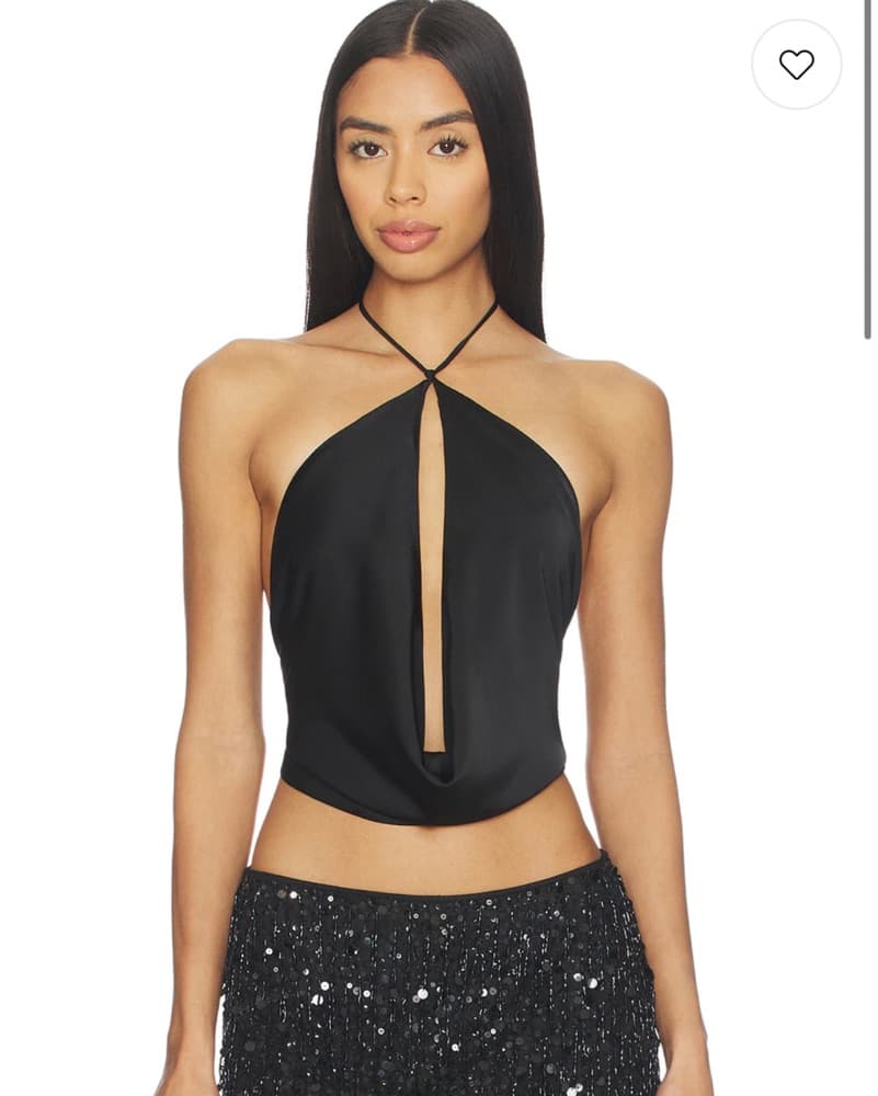 Superdown Paulita Halter Top - Image 1