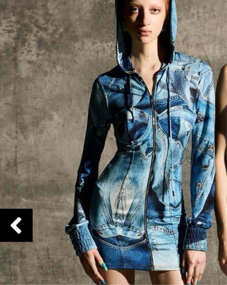 Moschino Jean Illusion Dress - Image 2