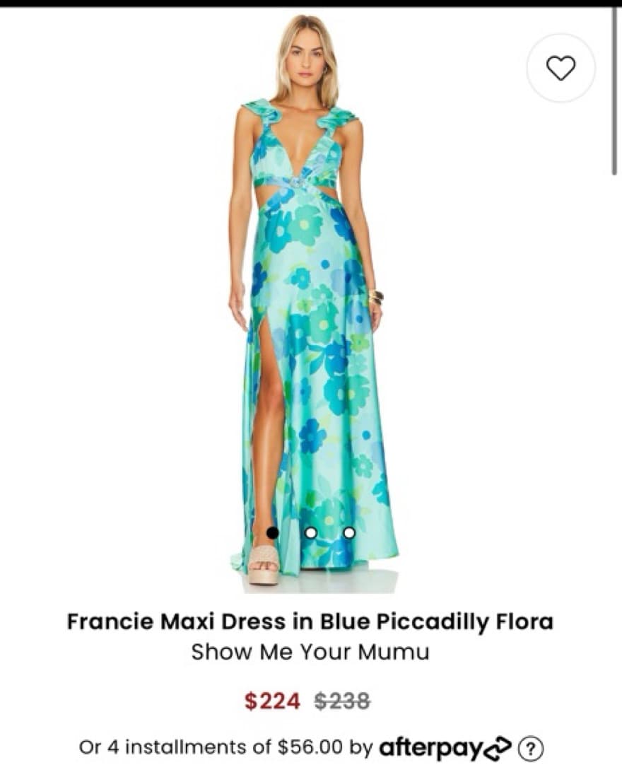 Show me your mumu blue dress  - Image 1