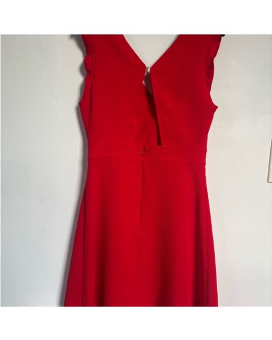 Red Sandro Mini Dress - Image 3