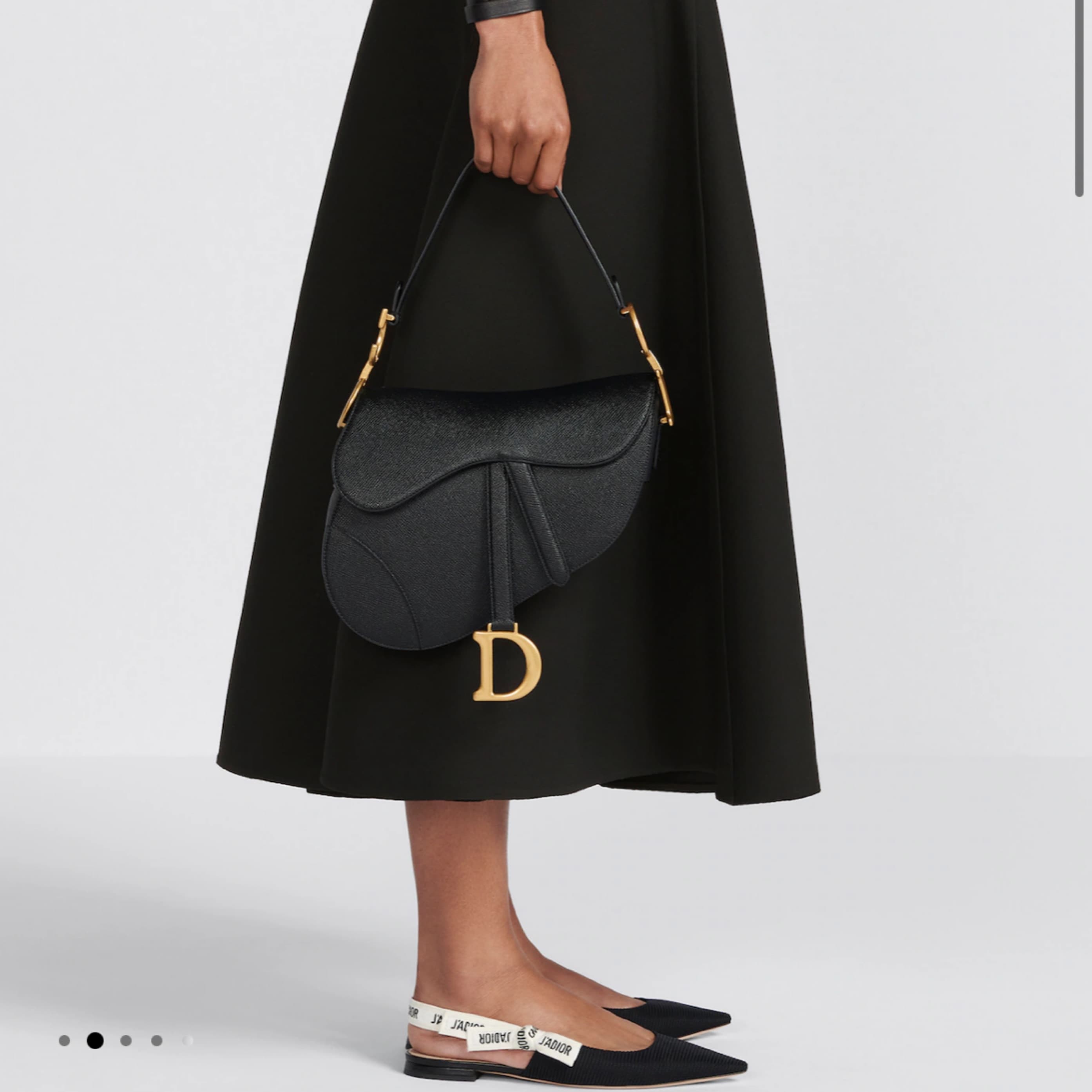Dior Saddle Bag In Black - Image 1