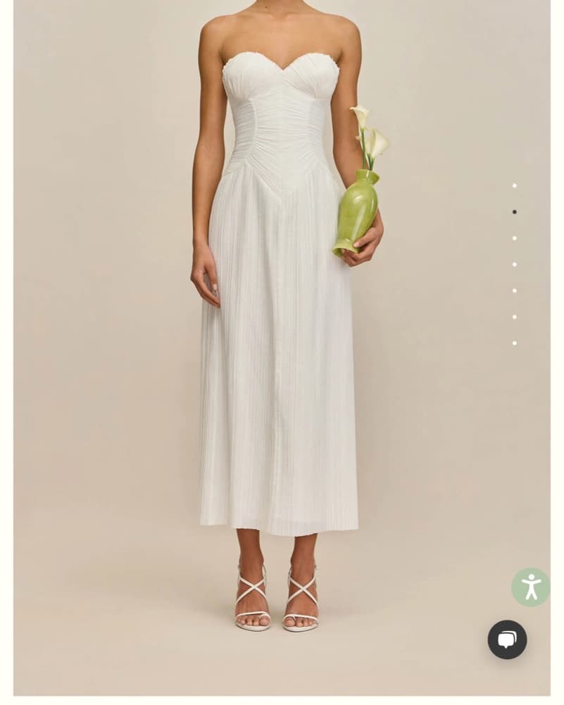 White Cult Gaia Ashika Dress - Image 1