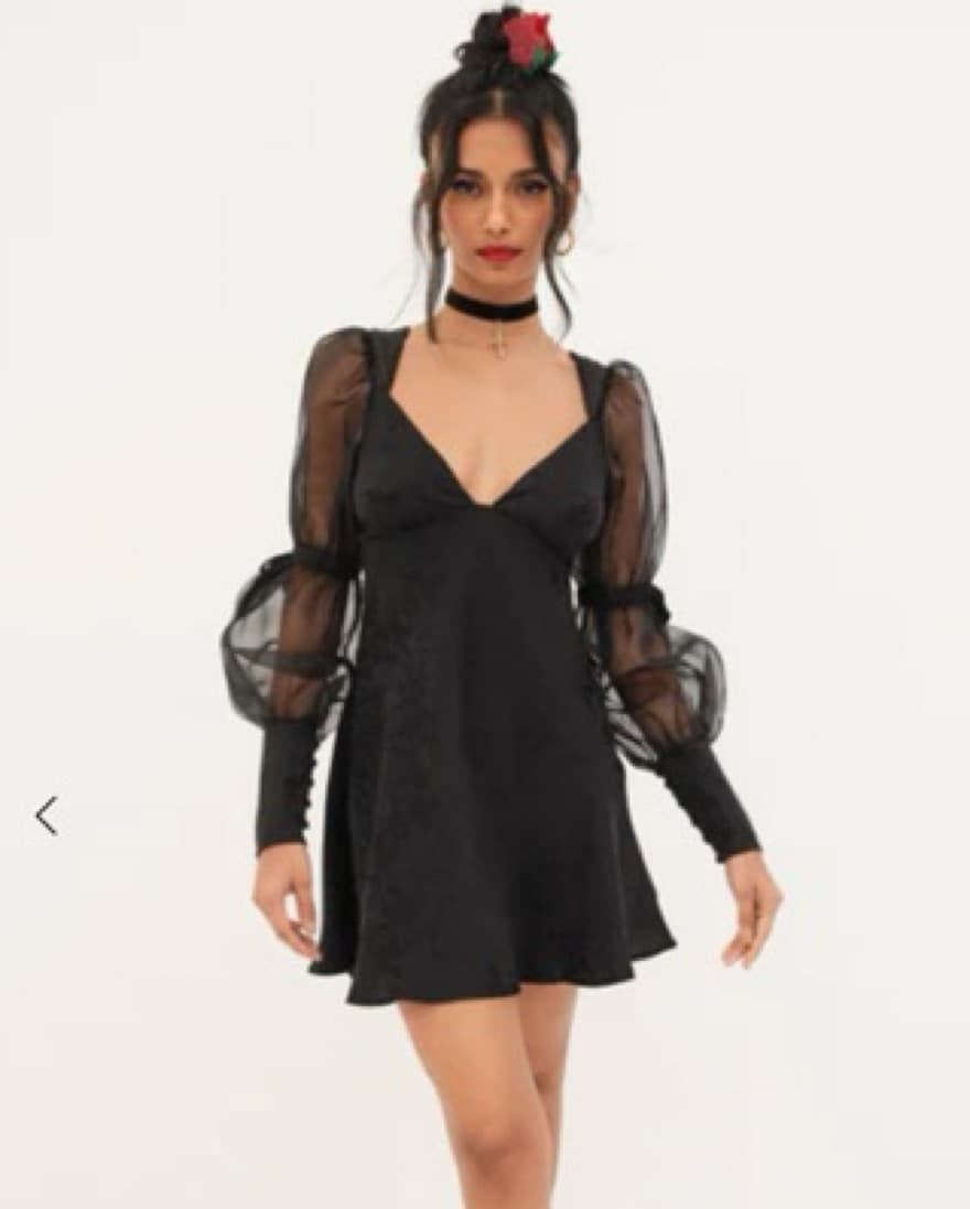 For Love & Lemons Gabrielle Mini Dress - Image 1